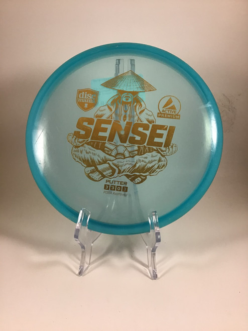 Vist Large View of Product Image Which is Used Discmania ACTIVE PREMIUM SENEI Disc Golf Mid Range Royal Blue 177g