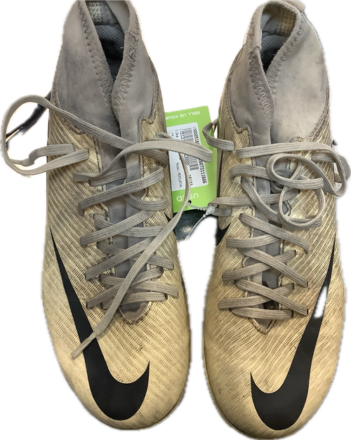 Vist Large View of Product Image Which is Used Nike MERCURIAL Soccer Cleats White Junior 04