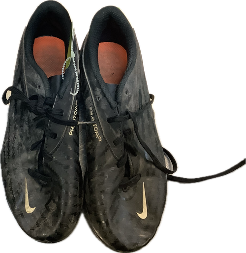 Vist Large View of Product Image Which is Used Nike Soccer Cleats Black Junior 03