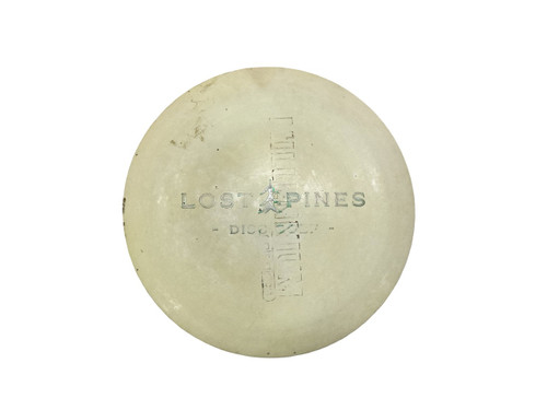 Vist Large View of Product Image Which is Used LOST PINES DISC GOLF Disc Golf Driver White