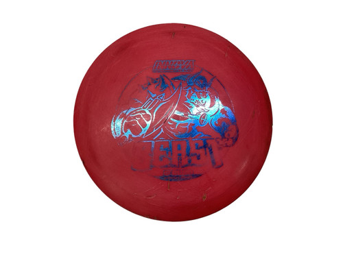 Vist Large View of Product Image Which is Used Innova DX BEAST Disc Golf Driver Red