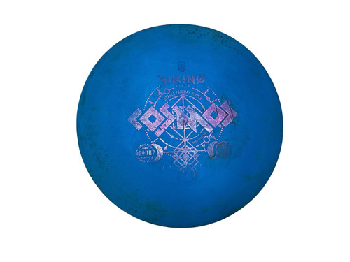 Vist Large View of Product Image Which is Used VIKING DISCS COSMOS Disc Golf Driver Royal Blue
