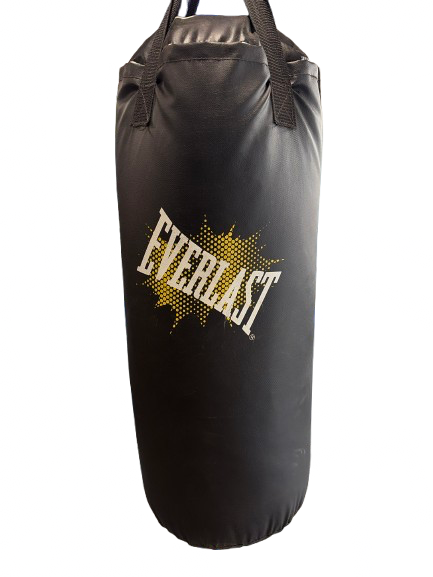 Vist Large View of Product Image Which is Used Everlast 60LB HEAVY BAG Boxing Heavy Bag Black 60 lb