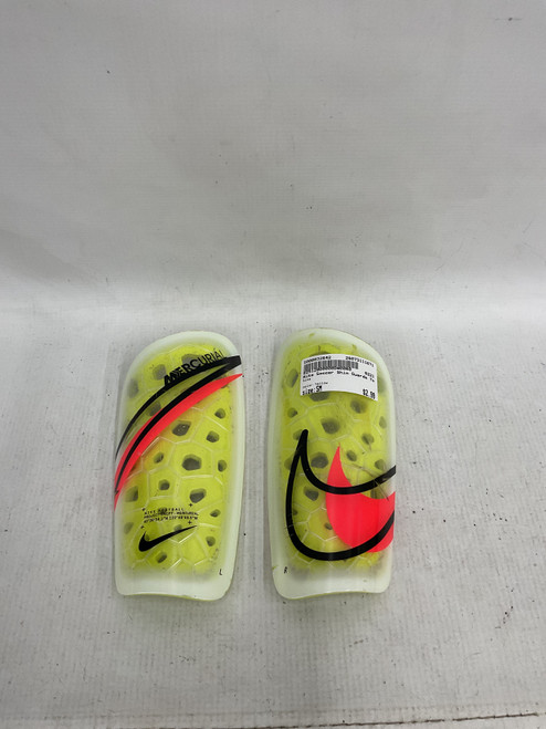 Vist Large View of Product Image Which is Used Nike Soccer Shin Guards Youth Yellow SM
