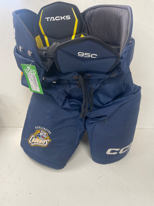 Vist Large View of Product Image Which is Used CCM TACKS BURLINGTON COUGARS Senior Pant Navy Blue LG