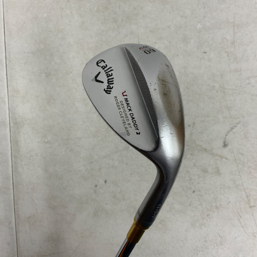 Vist Large View of Product Image Which is Used Callaway MACK DADDY 2 Golf Wedge Mens RH 60 Degree