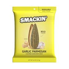 Vist Large View of Product Image Which is New SMACKIN 4.0 OZ GARLIC PARM