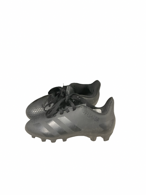 Vist Large View of Product Image Which is Used Adidas Soccer Cleats Black Youth 12.0