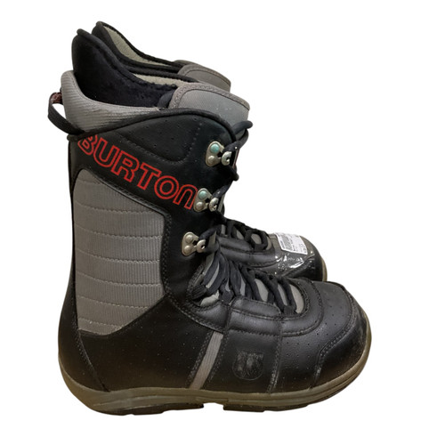 Vist Large View of Product Image Which is Used Burton TRIBUTE Mens Snowboard Boots Black Senior 9