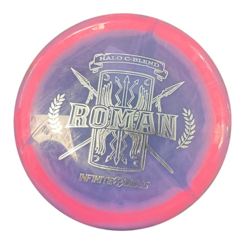 Vist Large View of Product Image Which is Used Infinite Discs ROMAN Disc Golf Driver Purple 176g