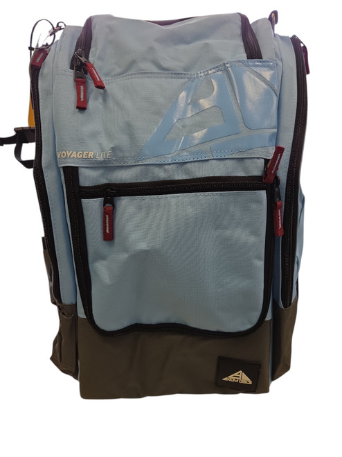 Vist Large View of Product Image Which is New Axiom Disc Golf Backpack Carolina Blue