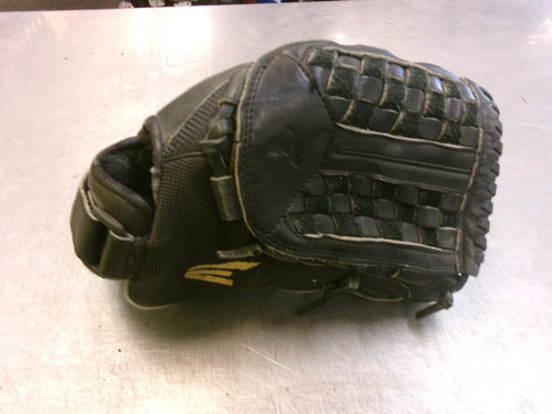 Vist Large View of Product Image Which is Used Easton SALVO BB/SB Glove RH Throw Black 13"