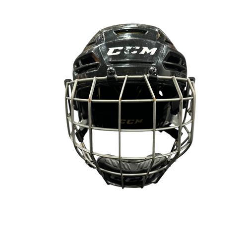 Vist Large View of Product Image Which is Used Bauer 310 Helmet Cage Combo Black SM