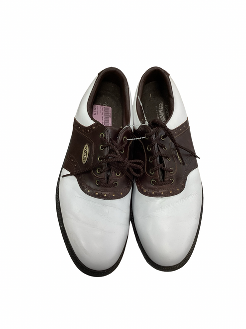 Vist Large View of Product Image Which is Used Foot Joy Mens Golf Shoes Brown Senior 10