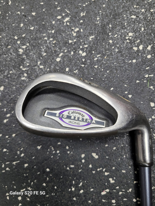 Vist Large View of Product Image Which is Used Callaway BIG BERTHA Mens Individual Iron RH 9 Iron