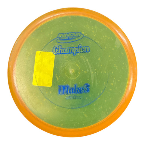 Vist Large View of Product Image Which is Used Innova CHAMP MAKO3 Disc Golf Mid Range Orange 177g