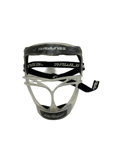 Vist Large View of Product Image Which is Used Rawlings Face First OSFM BB/SB Fielders Mask Clear