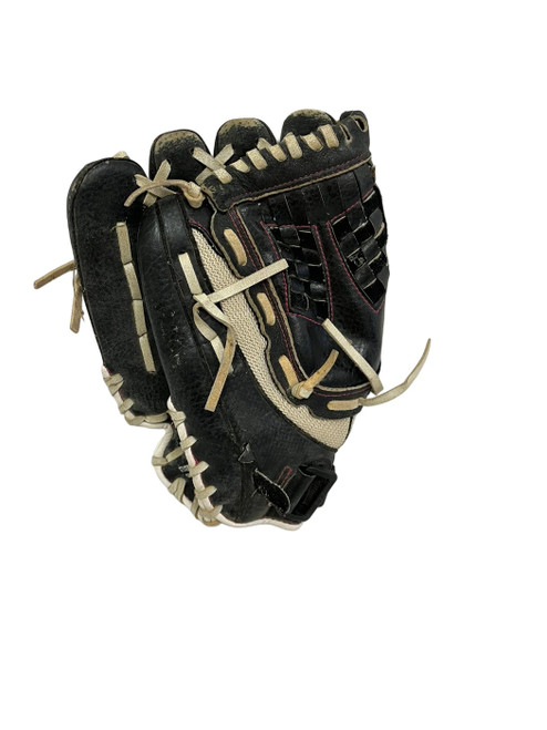 Vist Large View of Product Image Which is Used Mizuno Finch 11" LH Throw Fastpitch Softball Glove