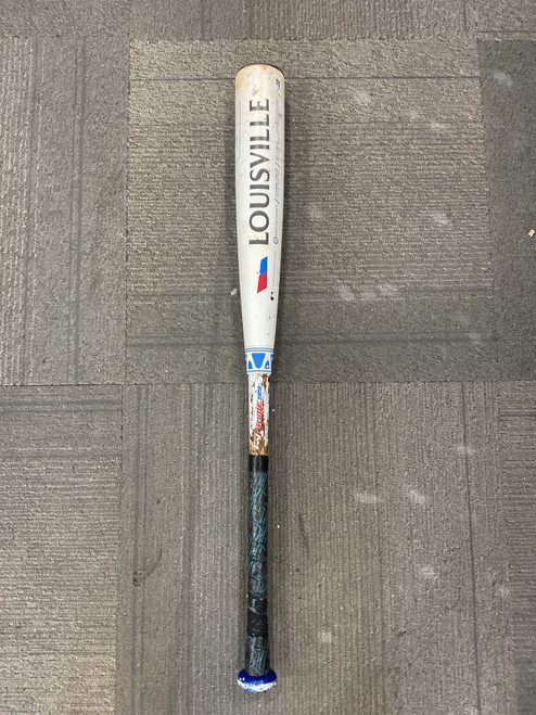Vist Large View of Product Image Which is Used Louisville Slugger PRIME 919 BBCOR BB/SB High School -3 Bat White 31"