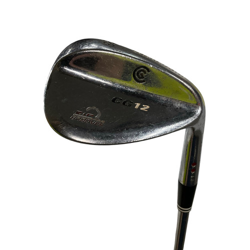 Vist Large View of Product Image Which is Used Cleveland CG12 ZIP GROOVES Golf Wedge Mens RH 58 Degree