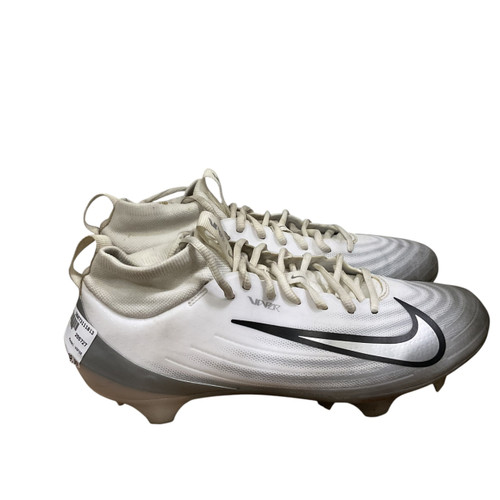 Vist Large View of Product Image Which is Used Nike VAPOR Adult FB Cleats White Senior 9.5