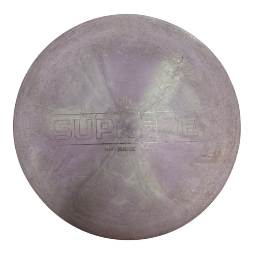 Vist Large View of Product Image Which is Used Dynamic Discs SUPREME JUDGE Disc Golf Putter Pink 176g