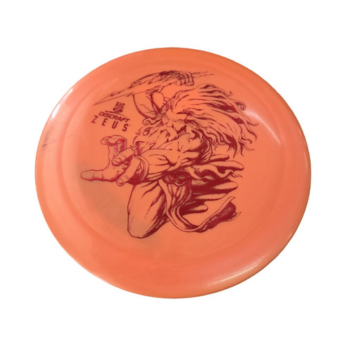 Vist Large View of Product Image Which is Used Discraft ZEUS BIG Z DRIVER DISC Disc Golf Driver Orange