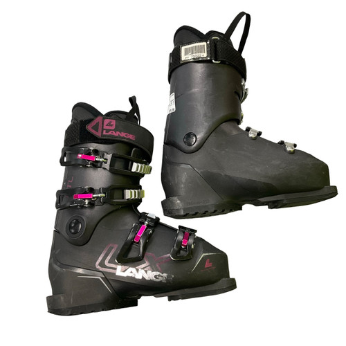 Vist Large View of Product Image Which is Used Lange LX Womens DH Ski Boot Black 225 MP - J04.5 - W5.5