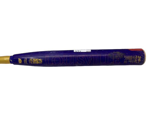 Vist Large View of Product Image Which is Used Louisville Slugger GENESIS BB/SB Slowpitch Bat Cobalt 34"