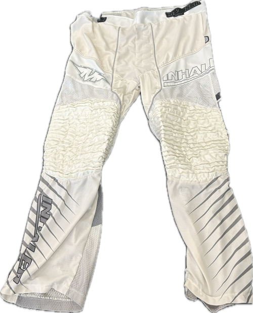 Vist Large View of Product Image Which is Used Mission INHALER Senior Roller Pant White LG