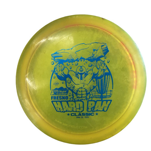 Vist Large View of Product Image Which is Used Innova HARD RAW Disc Golf Driver Yellow