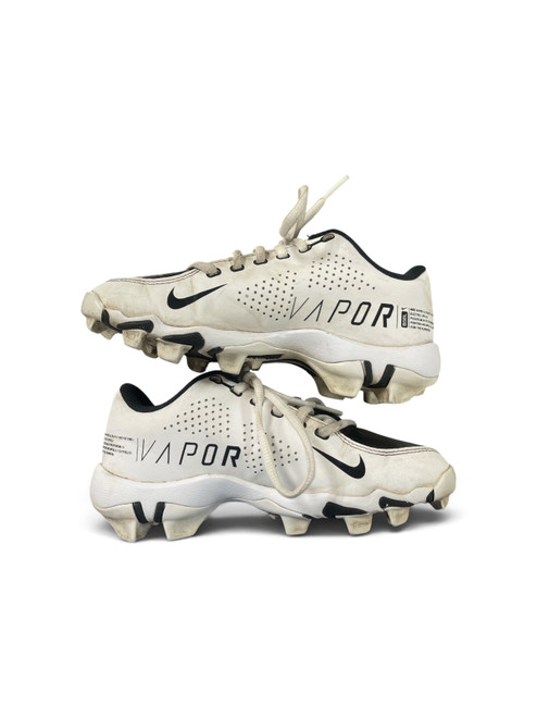 Vist Large View of Product Image Which is Used Nike VAPOR BB/SB Cleats White Junior 01