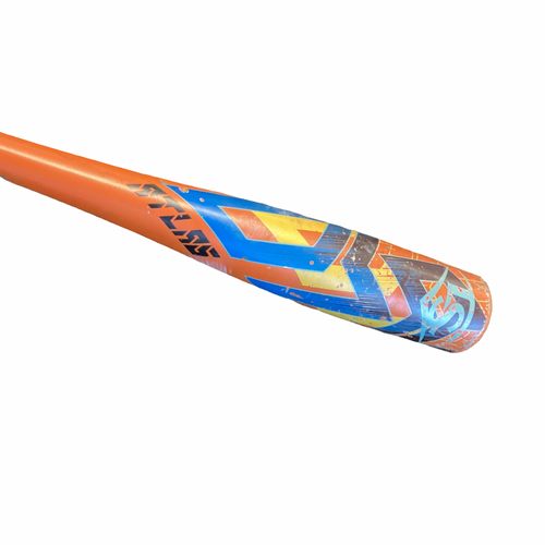 Vist Large View of Product Image Which is Used Louisville Slugger ATLAS BB/SB USA 2 5/8 Bat Orange 28"