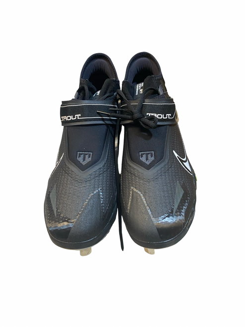 Vist Large View of Product Image Which is Used Nike TROUT 27 BB/SB Cleats Black Senior 12.5