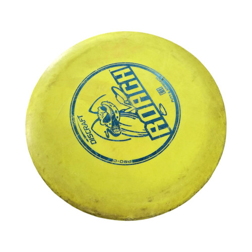 Vist Large View of Product Image Which is Used Discraft ROACH PRO D PUTTER Disc Golf Putter Yellow