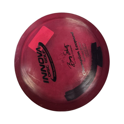 Vist Large View of Product Image Which is Used Innova CHAMPION LEOPARD DRIVER Disc Golf Driver Maroon