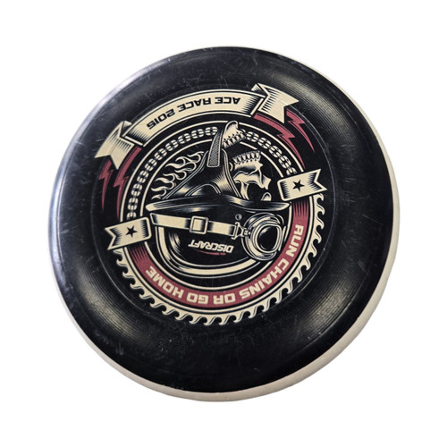 Vist Large View of Product Image Which is Used Discraft MINI ACE RACE Disc Golf Putter Black