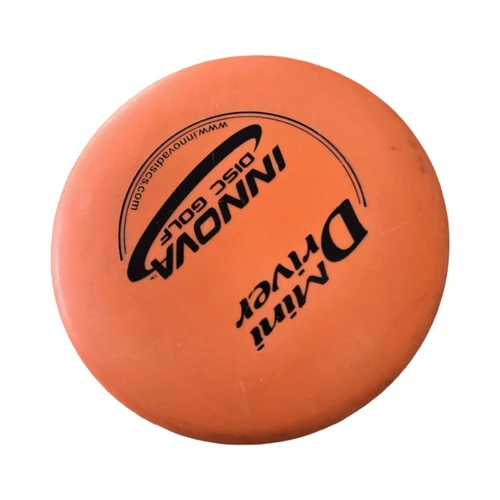 Vist Large View of Product Image Which is Used Innova MINI DRIVER Other Golf Disc Orange