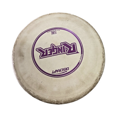Vist Large View of Product Image Which is Used Discraft RINGER PUTTER Disc Golf Putter White