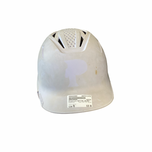 Vist Large View of Product Image Which is Used Evoshield BATTING HELMET Batting Helmet No Mask White MD