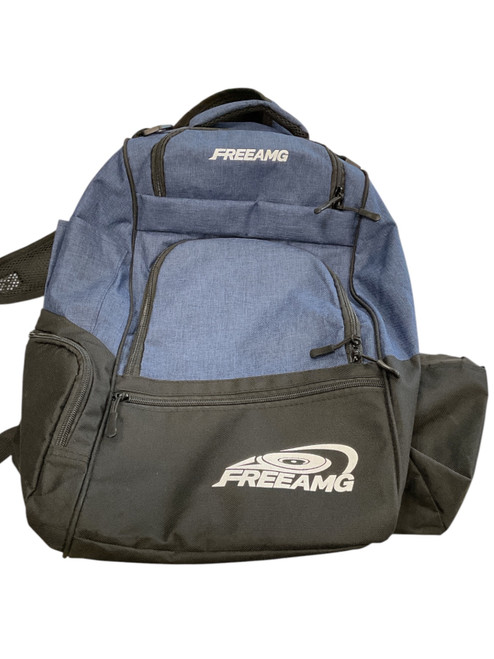 Vist Large View of Product Image Which is Used Disc Golf Backpack Navy Blue