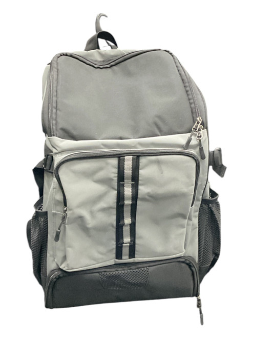 Vist Large View of Product Image Which is Used GOBUROS BASEBALL BAG BB/SB Player Backpack Grey