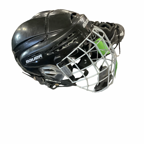 Vist Large View of Product Image Which is Used Bauer PROFILE 2 Helmet Cage Combo Black LG