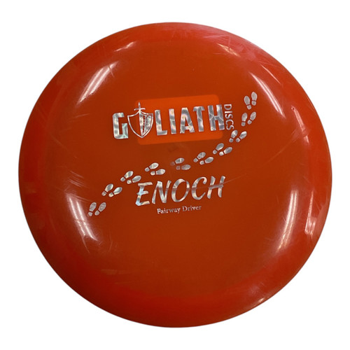 Vist Large View of Product Image Which is Used GOLIATH ENOCH Disc Golf Driver Red