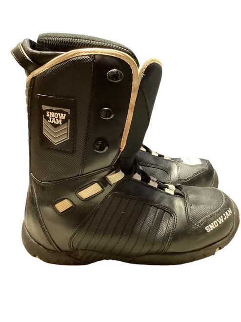 Vist Large View of Product Image Which is Used Snowjam BOOTS Mens Snowboard Boots Black Senior 10
