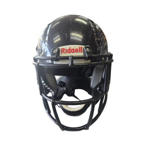 Vist Large View of Product Image Which is Used Riddell 2022 VICTOR YTH LG FB HELMET FB Helmet Black LG