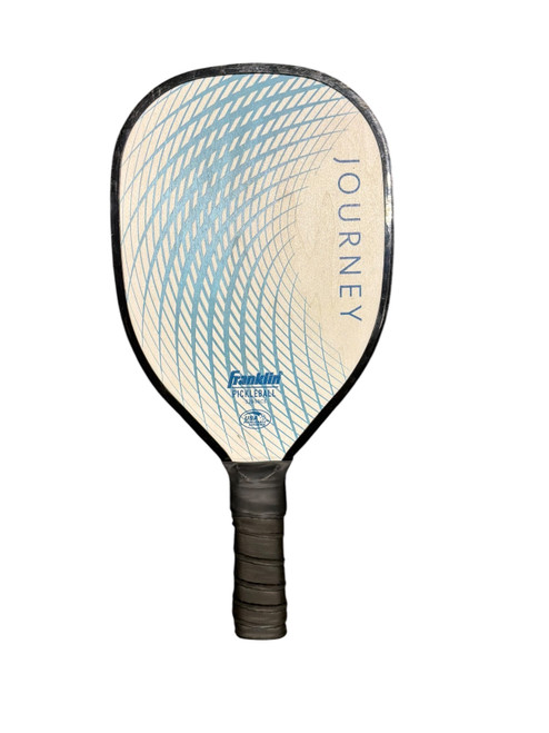 Vist Large View of Product Image Which is Used Franklin JOURNEY Pickleball Racquet Navy Blue
