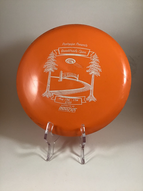 Vist Large View of Product Image Which is Used Innova STAR WOMBAT3 Disc Golf Mid Range Orange 176g