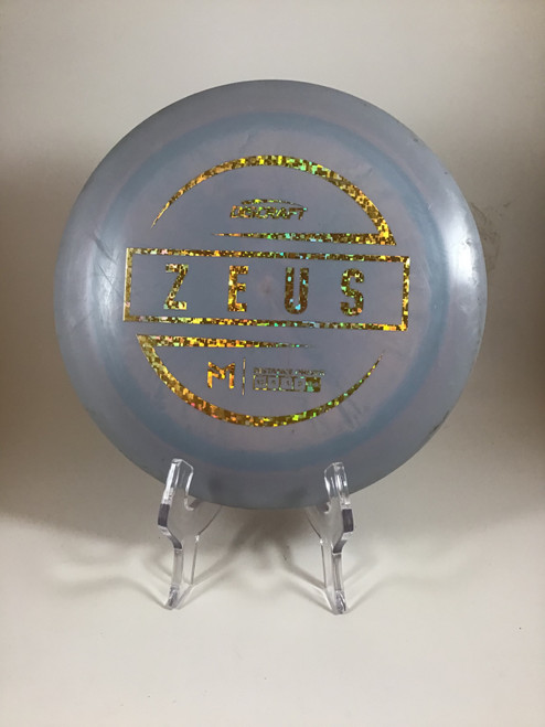Vist Large View of Product Image Which is Used Discraft ESP ZEUS Disc Golf Driver Pink 175g