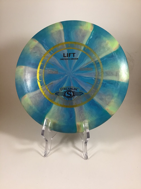 Vist Large View of Product Image Which is Used Streamline COSMIC NEUTRON LIFT Disc Golf Driver Royal Blue 176g
